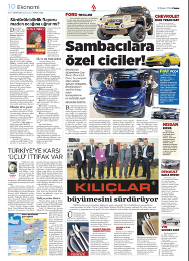 Milliyet Gazetesinde Kılıçlar